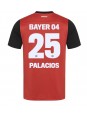 Bayer Leverkusen Exequiel Palacios #25 Domaci Dres 2024-25 Kratak Rukavima